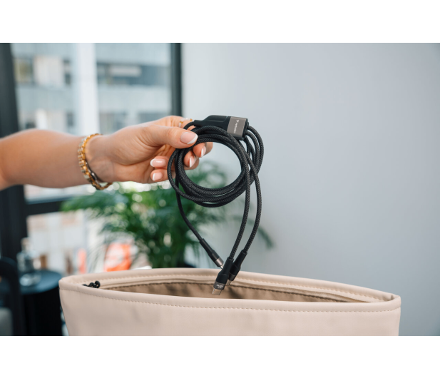 Verbatim Sync & Charge USB-C to Dual USB-C cable 100W 150 cm - 1607291 - zdjęcie 5